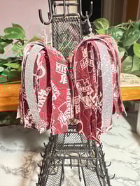 Image 1 of MS State tassel earrings 