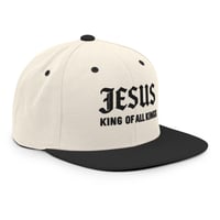 Image 4 of Trubledera Jesus Snapback Hat