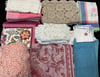 Vintage laces and fabrics embellishment pack