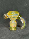 UV Citrine Accented 18mm 4 Hole Slide