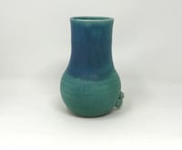 Image 2 of Turquoise Glazed Man Vase ‘A’