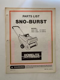Image 6 of (8) Homelite Shop Manuals / Parts Lists