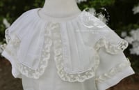 Image 8 of Walter Portrait Collar Heirloom Overshirt & Short Set
