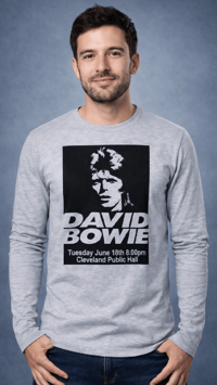 Image 1 of Camiseta M/L David Bowie 