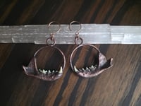 Mink Jaw Earrings #2