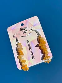 Image 2 of Yellow Agate Earrings