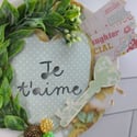Je t'aime- I love you little sign 