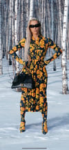 Balenciaga Floral Dress 
