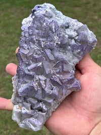 Image 4 of QR Code Fluorite Specimen #2611