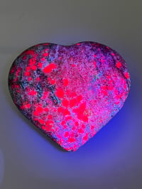 Image 8 of Ruby In Kyanite & Fuchsite Heart Carving | #3015