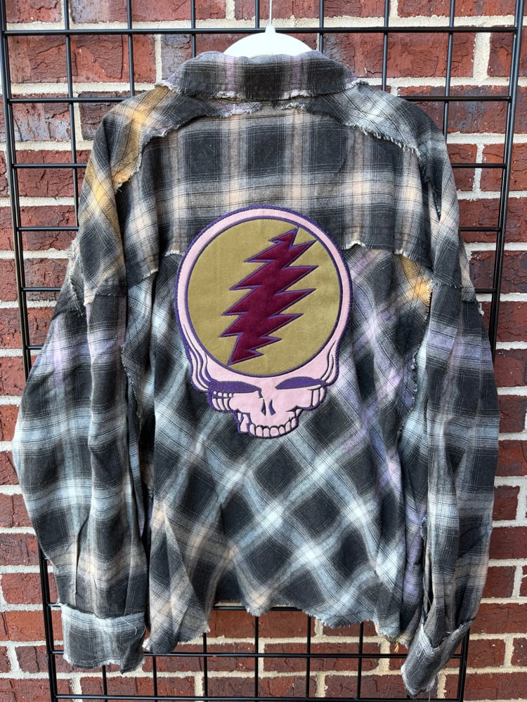 Image of Size LRG oversized flannel