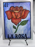 La Rosa Art Print