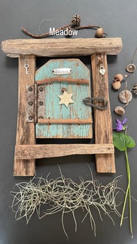 Image 2 of Fairy doors SOFT GREEN 