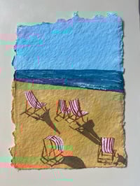 Image 3 of Deckchairs on Deal beach 