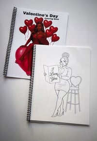 Image 4 of Valentine’s Day Coloring book 22page