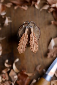 Image 1 of Feather-  Earrings 