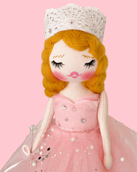 Image of Glinda Inspired Small Art doll 