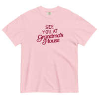 "Postcard" Tee in Rose