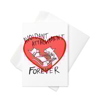 Image 1 of Greeting card avoidant attachment