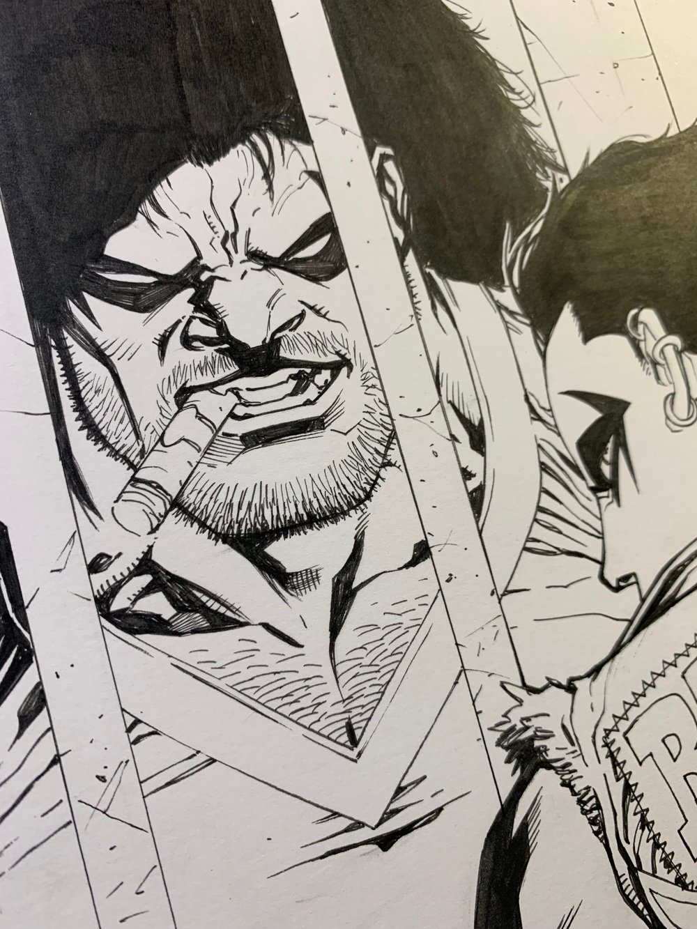 Image of CRUSH & LOBO #03 original cover art
