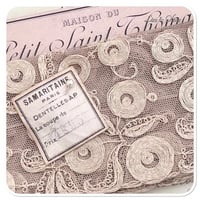 Image 3 of 1m of vintage french lace on a vintage style postcards 11 cm wide