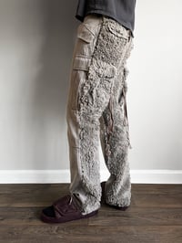 Image 4 of Miharayasuhiro Split Reconstructed Fur Cargos - 33