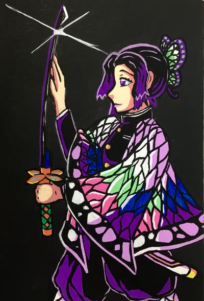 Image of Shinobu Demon Slayer Print