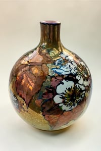 Image 3 of “Blackberry” reduction lustre vase