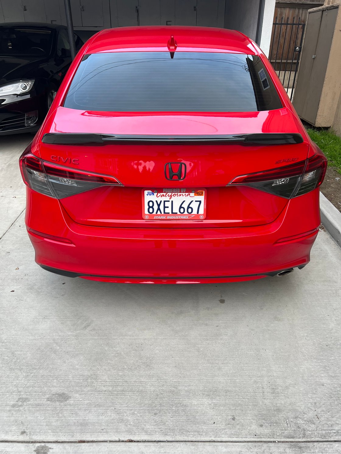 Image of 11GEN civic trunk spoiler