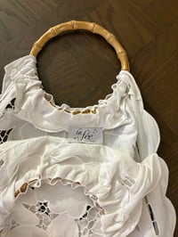 Image 3 of Totebag linge ancien Lola