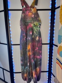 Image 2 of Heathered Rainbow Overalls 