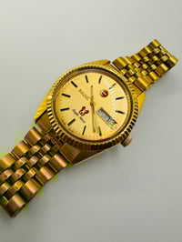Image 6 of Rado Purple Horse Day Date Gold Dial Gold Plated Automatic Men’s Watch