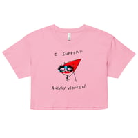 Image 6 of angry Women’s crop top 