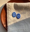 Oval statement | inspired by mexican talavera flower accent