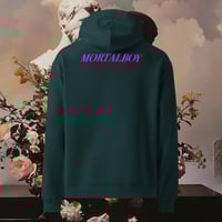 Image 3 of Unisex oversized hoodie Mortal Boy Official Logo (Front/Back) Design