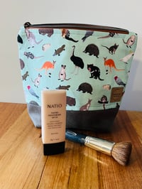 Image 2 of Fabric Zipper Pouch - Australian Animals