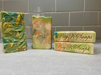 Image 1 of SEA SALT & JAPANESE YUZU. Goat milk net wt 6oz