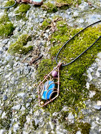 Image 3 of Labradorite & Amethyst Pendant