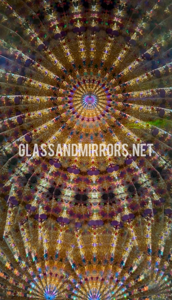 Image of Golden Light Mini Aura Kaleidoscope