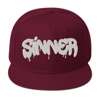 Image 7 of Drip Snapback Hat