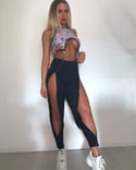 Zippy Split Side Trousers 