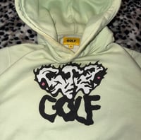Image 2 of (S) Tyler the Creator 2021 GOLFWANG mint green hoodie
