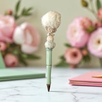 Puff ball pens