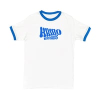 Logo Blue Ringer Tee
