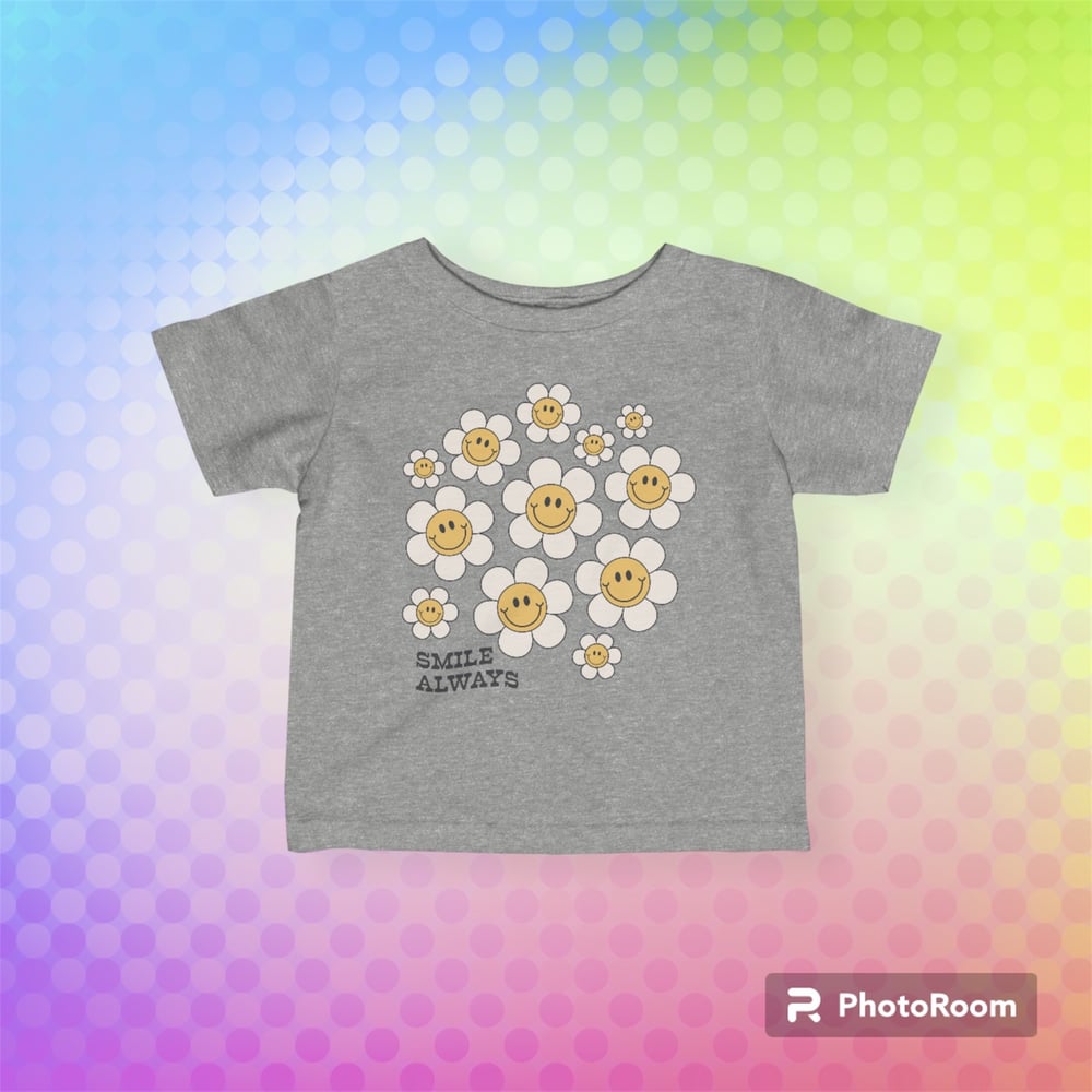 Image of Smile Always Toddler Jersey Tee