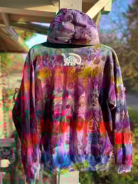 Image 4 of MEDUIM Live Fast Eat Trash Tie Dye Hoodie