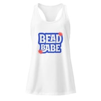 Image 6 of Bead Babe Women’s fitted racerback tank top