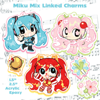 Image 1 of Miku Linked Charms🎶