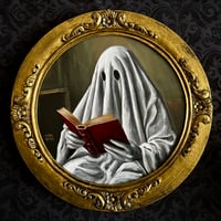 Image 1 of Fantasma leyendo