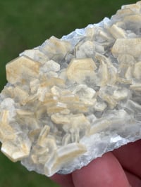 Image 3 of Golden Hunan Calcite UV Specimen | China #3080